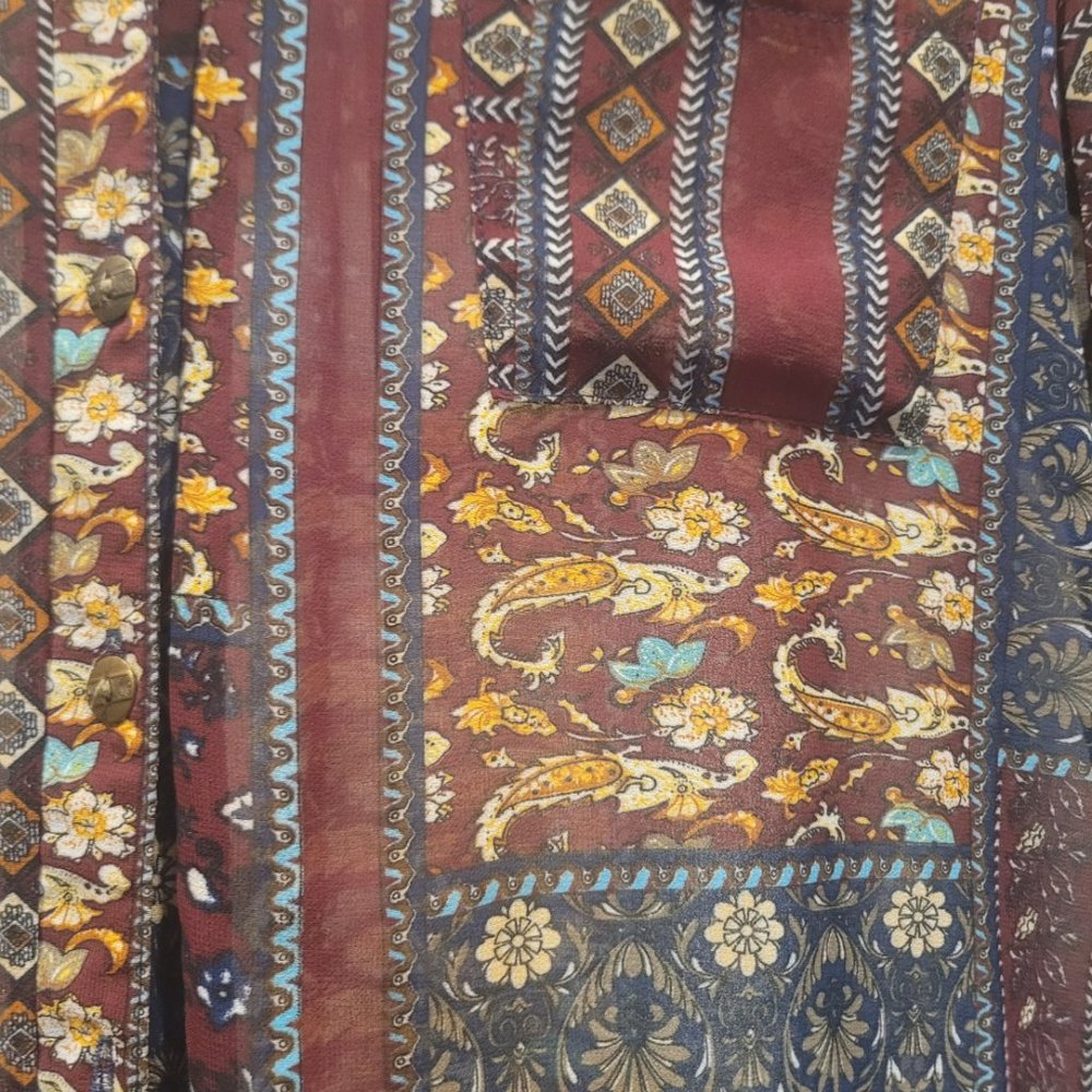 Boho Long Sleeve Tunic